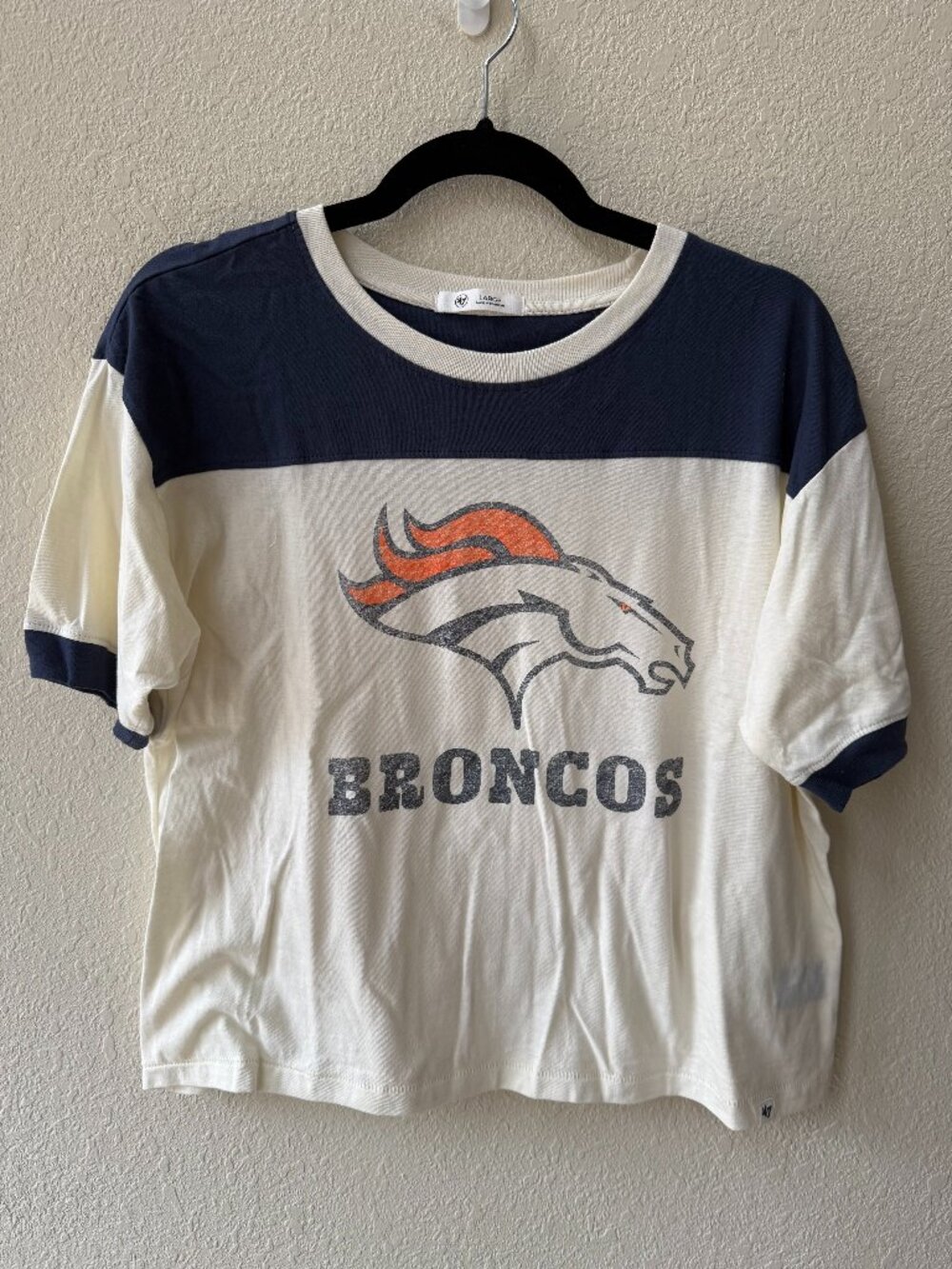 '47 Broncos size L crop top